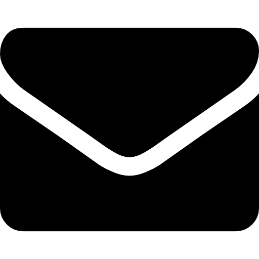 Ícone de envelope com fundo transparente