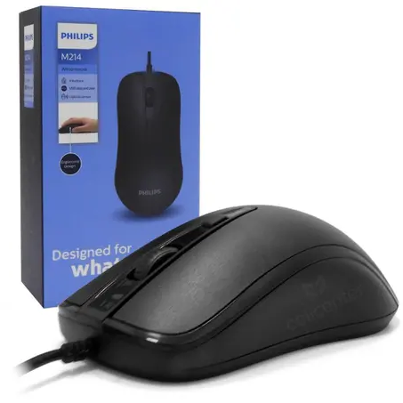 Mouse USB Philips M214